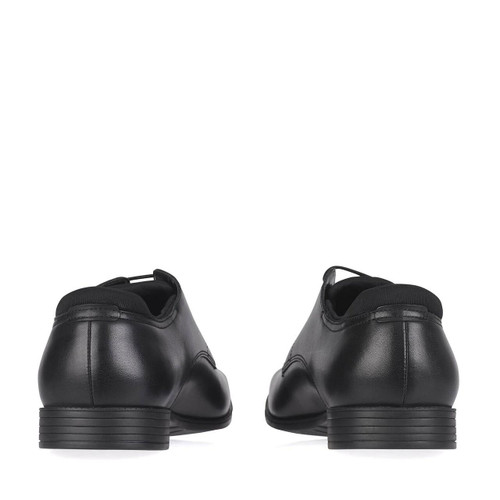 Start-Rite Academy, black leather boys lace-up school shoes 3511_7